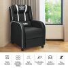 Massage Racing Gaming Single Recliner Chair